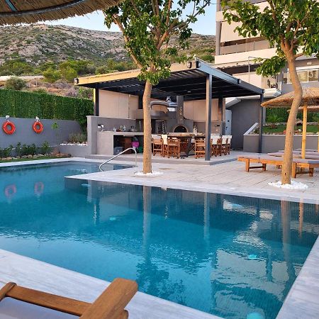 "Stergiou Luxury Apartment 2Nd Floor" Με Κοινη Πισινα Saronida Extérieur photo