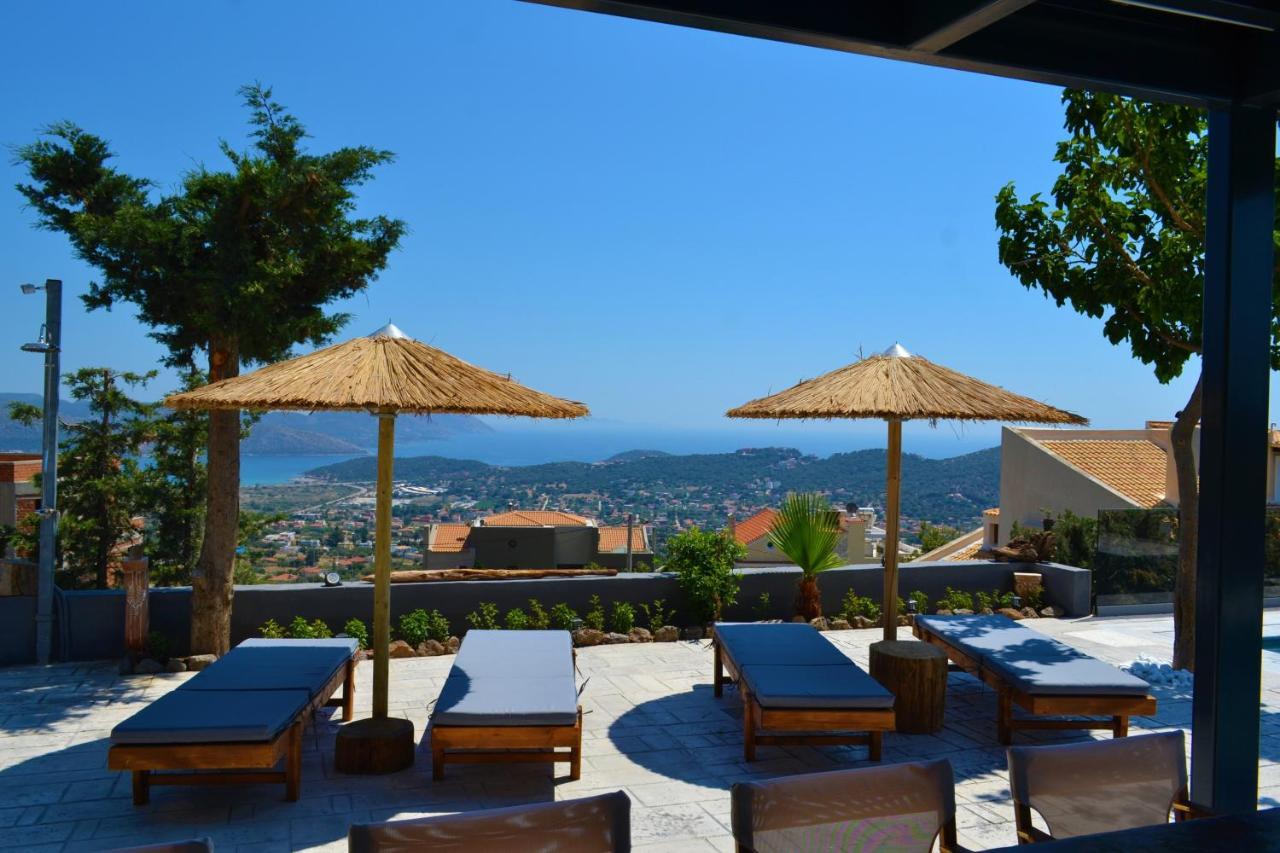 "Stergiou Luxury Apartment 2Nd Floor" Με Κοινη Πισινα Saronida Extérieur photo