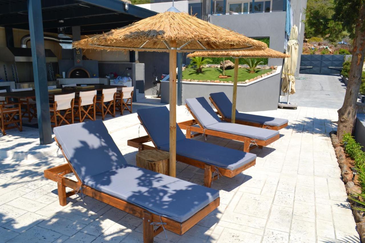 "Stergiou Luxury Apartment 2Nd Floor" Με Κοινη Πισινα Saronida Extérieur photo