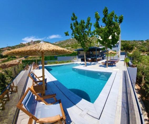 "Stergiou Luxury Apartment 2Nd Floor" Με Κοινη Πισινα Saronida Extérieur photo