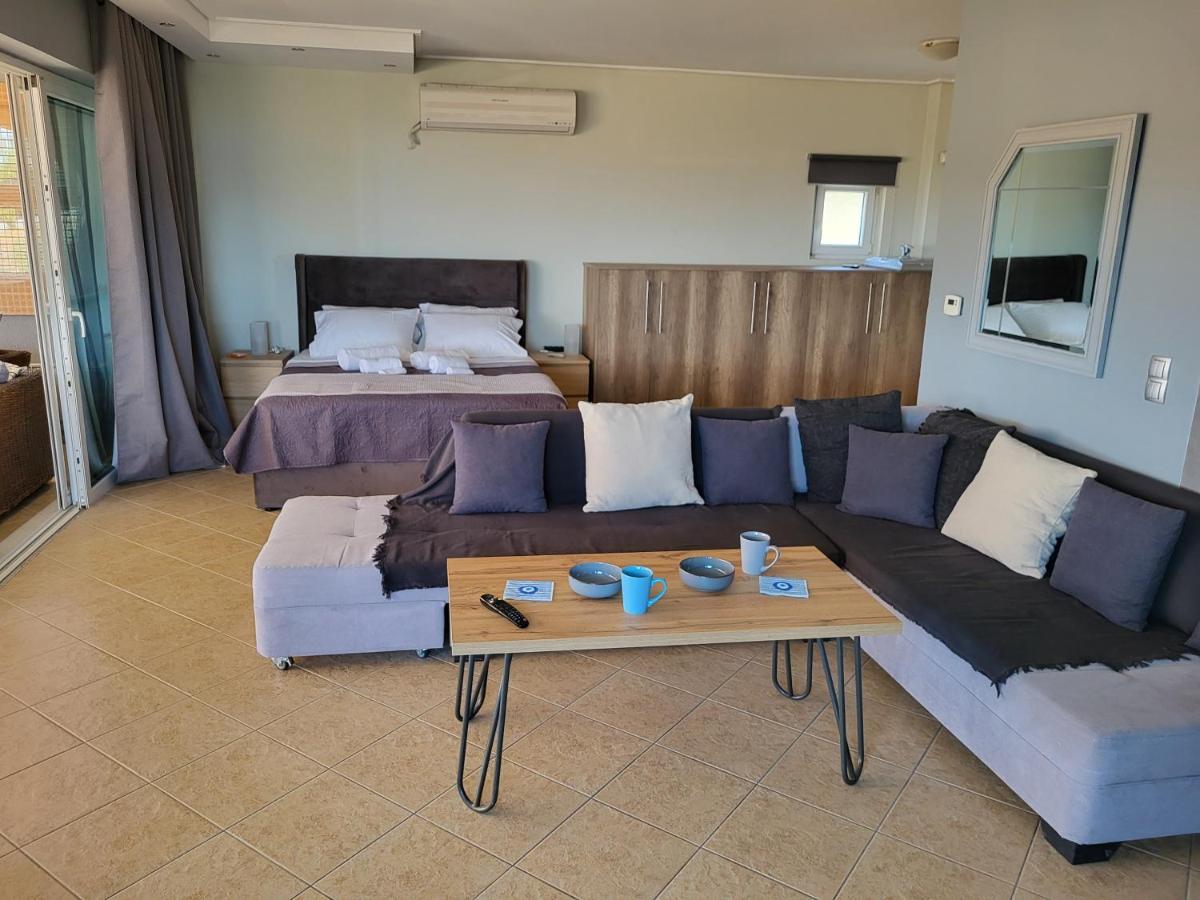 "Stergiou Luxury Apartment 2Nd Floor" Με Κοινη Πισινα Saronida Extérieur photo